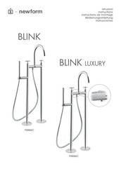 newform BLINK luxury 70986C Manual De Instrucciones