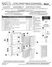 Safco E-Z Stor 9241 Manual De Instrucciones