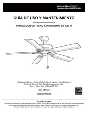 Home Depot 170-721 Guía De Uso Y Mantenimiento