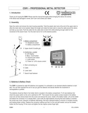 Velleman CSR1 Manual De Instrucciones