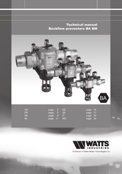 Watts Industries BA BM Serie Manual Tecnico