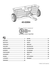 Agri-Fab 45-02884 Manual Del Usuario