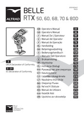Altrad BELLE RTX 80D Manual Del Operador