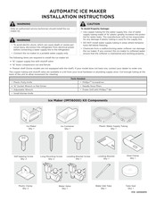 Frigidaire IM116000 Instrucciones De Instalación