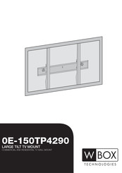 WBOX Technologies 0E-150TP4290 Manual Del Usuario