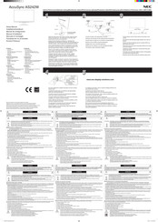 NEC AccuSync AS242W Manual De Configuración