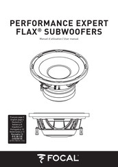 Focal PERFORMANCE EXPERT FLAX P25FS Manual De Utilización