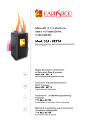 L' ARTISTICO BEA - BETTA Manual De La Instalación Y De La Instrucción