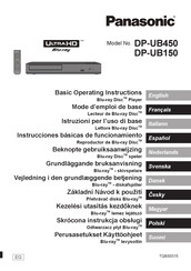 Panasonic DP-UB450 Instrucciones Básicas De Funcionamiento