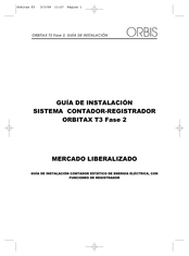 Orbis ORBITAX T3 Fase 2 Guia De Instalacion