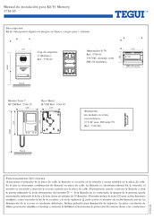 Tegui 3750 45 Manual De Instalación