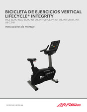 Life Fitness LIFECYCLE INT-UB Instrucciones De Montaje