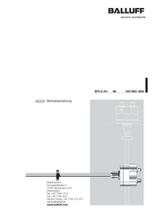 Balluff BTL5-H1 Serie Manual De Instrucciones