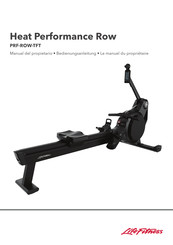 Life Fitness PRF-ROW-TFT Manual Del Propietário