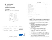 OK International DX-255 Guía De Usuario