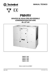 Technibel Climatisation PMHRV 2050 Manual Tecnico