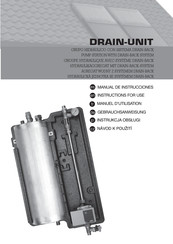 Weinmann & Schanz DRAIN-UNIT Manual De Instrucciones