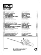 Ryobi RHT2660R Manual De Utilización