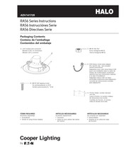 Eaton HALO RA56 Serie Manual De Instrucciones