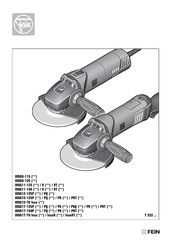 Fein WSG17-70 InoxRT Serie Manual De Instrucciones