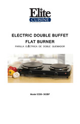 Elite Cuisine EDB-302BF Manual De Instrucciones