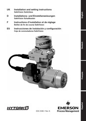 Emerson HYTORK SafeVision Instrucciones De Instalación Y Configuración