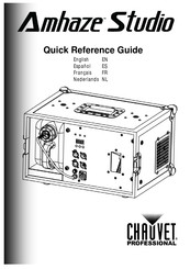 Chauvet Professional Amhaze Studio Guía De Referencia Rápida