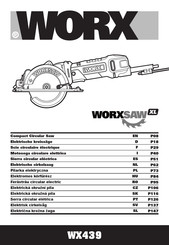 Worx WORXSAW XL WX439 Manual Original