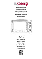 H.Koenig FO18 Manual De Utilización