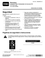 Toro STX Instrucciones De Montaje