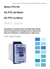 Weg SSW-07 Guía De Instalación, Configuración Y Operación