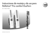 RADEMACHER Rollotron Pro comfort DuoFern Instrucciones De Montaje Y De Uso