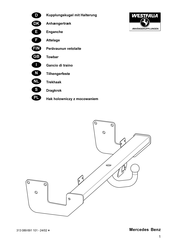 Westfalia 313 089 Instrucciones De Servicio Y Montaje