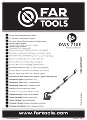 Far Tools DWS 710E Traduccion Del Manual De Instrucciones Originales