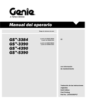 Terex Genie GS-3390 Manual Del Operario