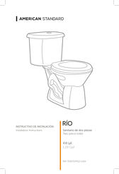 American Standard RÍO Instructivo De Instalación