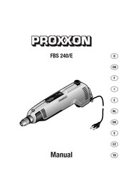 Proxxon FBS 240/E Manual Del Usuario