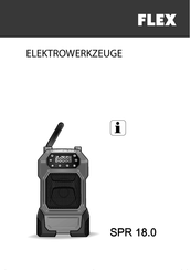 Flex SPR 18.0 Instrucciones De Funcionamiento Originales