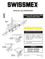 Swissmex AMAZONA 380 Manual De Operador