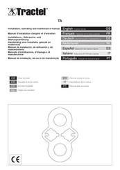 Tractel TA Serie Manual De Instalación, De Utilización Y De Mantenimiento