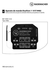 RADEMACHER DuoFern 1-10 V 9482 Instrucciones De Uso