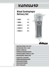 dideco VANGUARD D928 S Instrucciones Para El Uso