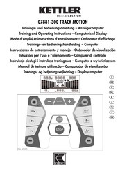 Kettler 07881-300 Instrucciones De Entrenamiento Y Manejo