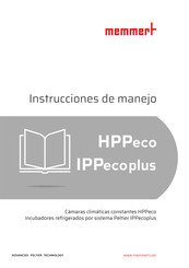 Memmert HPP750eco Instrucciones De Manejo