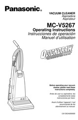 Panasonic QUICKDRAW MC-V5267 Instrucciones De Operación