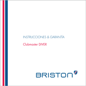 Briston Clubmaster DIVER Instrucciones Y Garantía