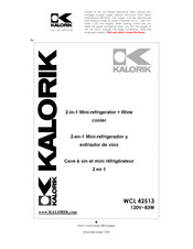 Kalorik WCL 42513 Manual De Instrucciones