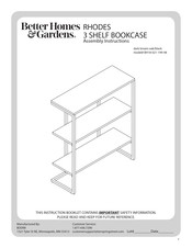 Better Homes and Gardens BH18-021-199-48 Manual De Instrucciones