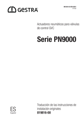 GESTRA PN9000 Serie Traduccion De Las Instrucciones