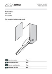 Zephyr ARC AHG-00BL Manual De Utilización